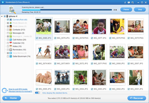 choose the photos which you want to convert