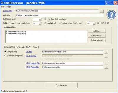 freeware to transfer word to chm