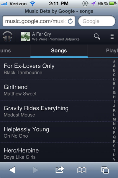 google music for ipad, iphone or ipod