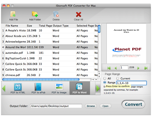 convert pdf files for mac