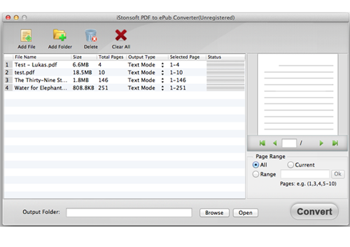 convert pdf to epub for mac free