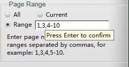 choose outout format for converting pdf to word