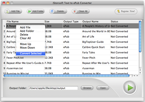 convert txt to epub on mac