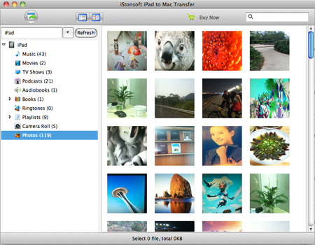 import photos from ipad to mac