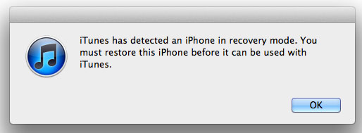 enter recover mode on ipad iphon and ipod touch