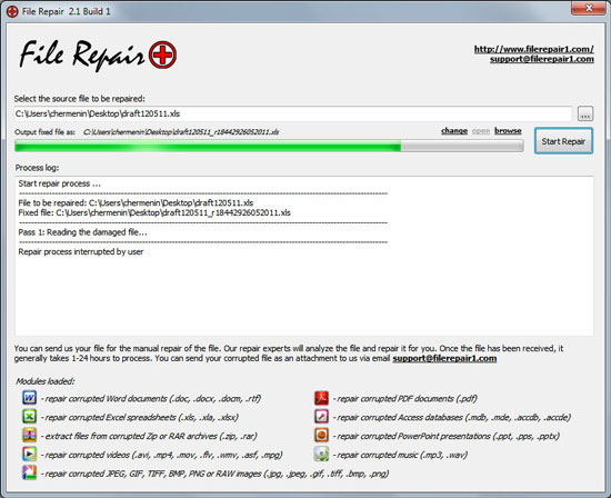start repair adobe pdf files on windows
