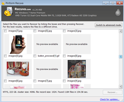 photo recovery freeware