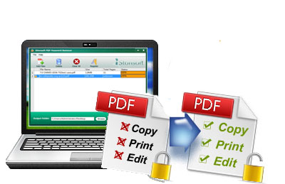 support to remove open password and owner password