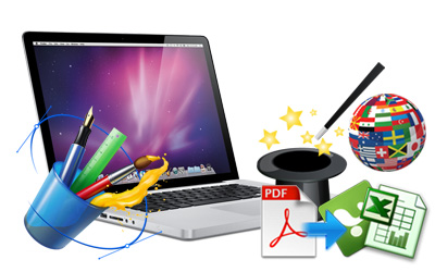 easy way for pdt to excel conversion mac